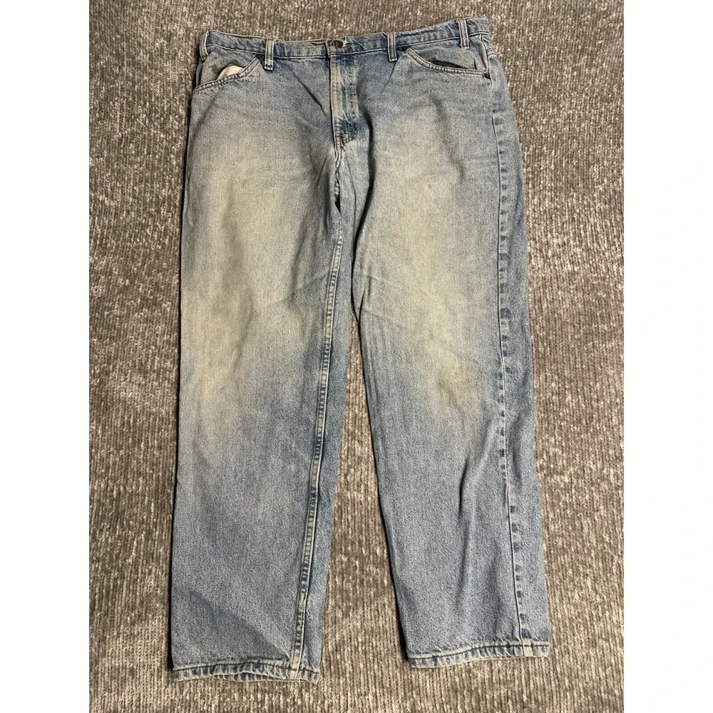 Vintage Levis Jeans Mens 506 Straight Orange Tab 40x30